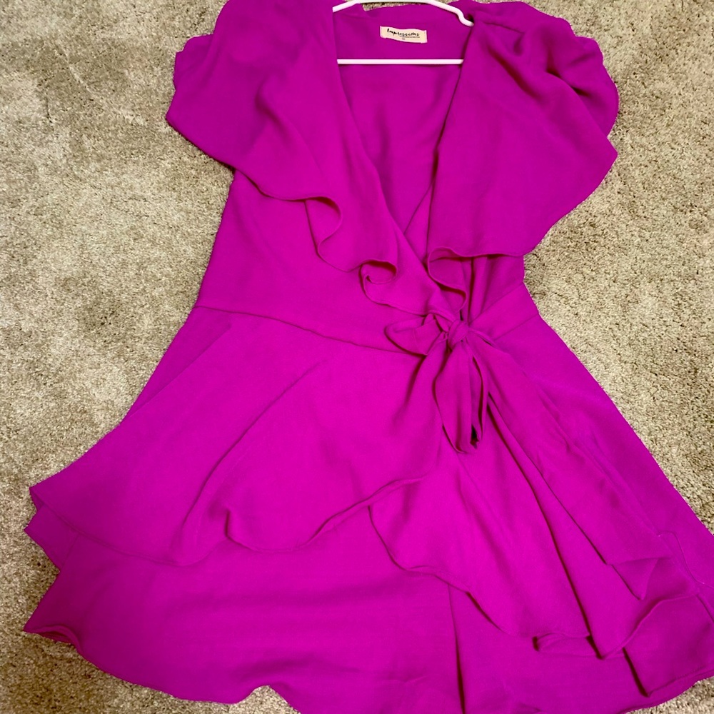 Wrap tie Romper